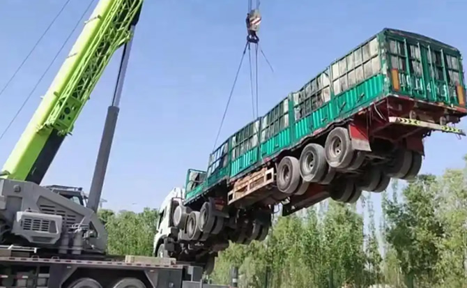 宁晋道路脱困救援案例